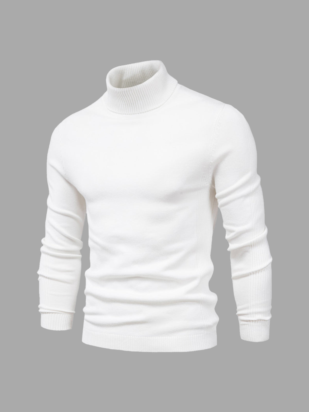Homme Pull col roulé court | Lavable