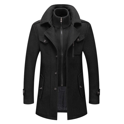 Homme Manteau d'hiver à la mode | Long