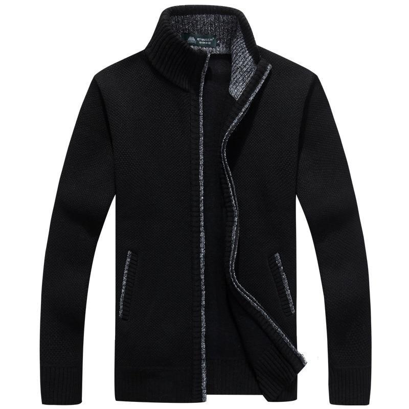 Cardigan court homme | Fermeture éclair