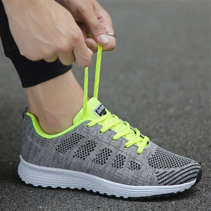 Baskets de course sportives pour femme | Lacets