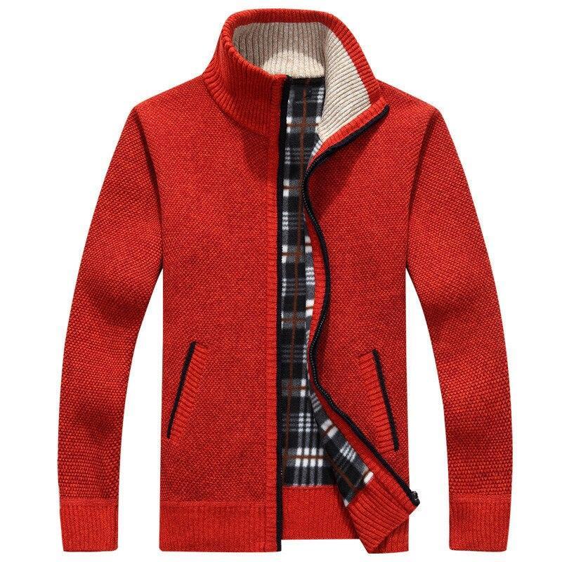 Cardigan court homme | Fermeture éclair