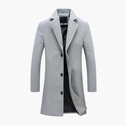 Manteau d'hiver élégant pour homme | Long