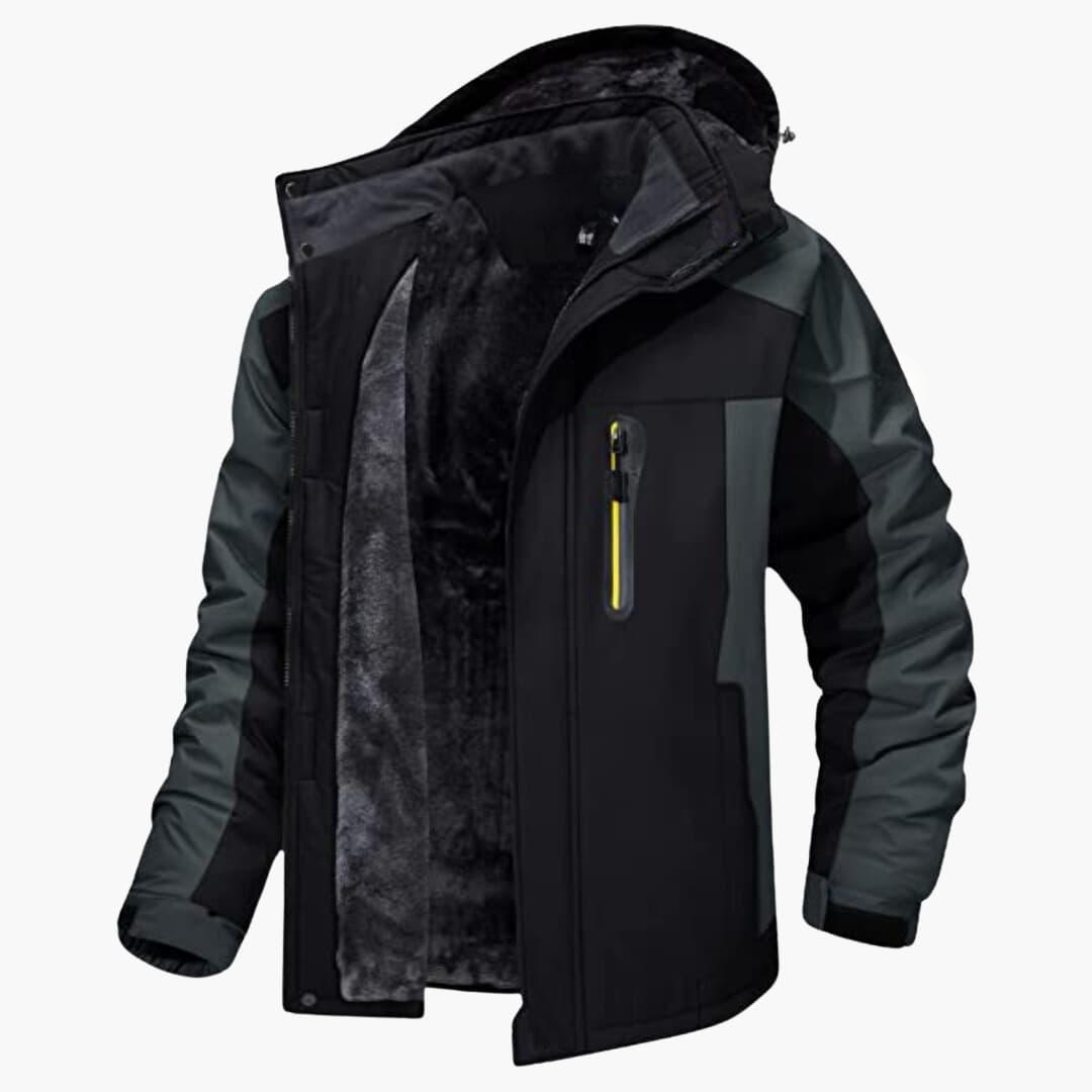 Veste d'hiver de randonnée pour homme | Polaire