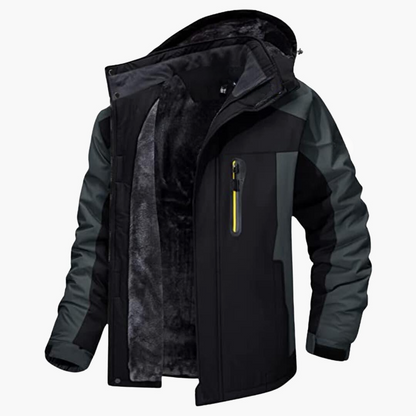 Veste d'hiver de randonnée pour homme | Polaire