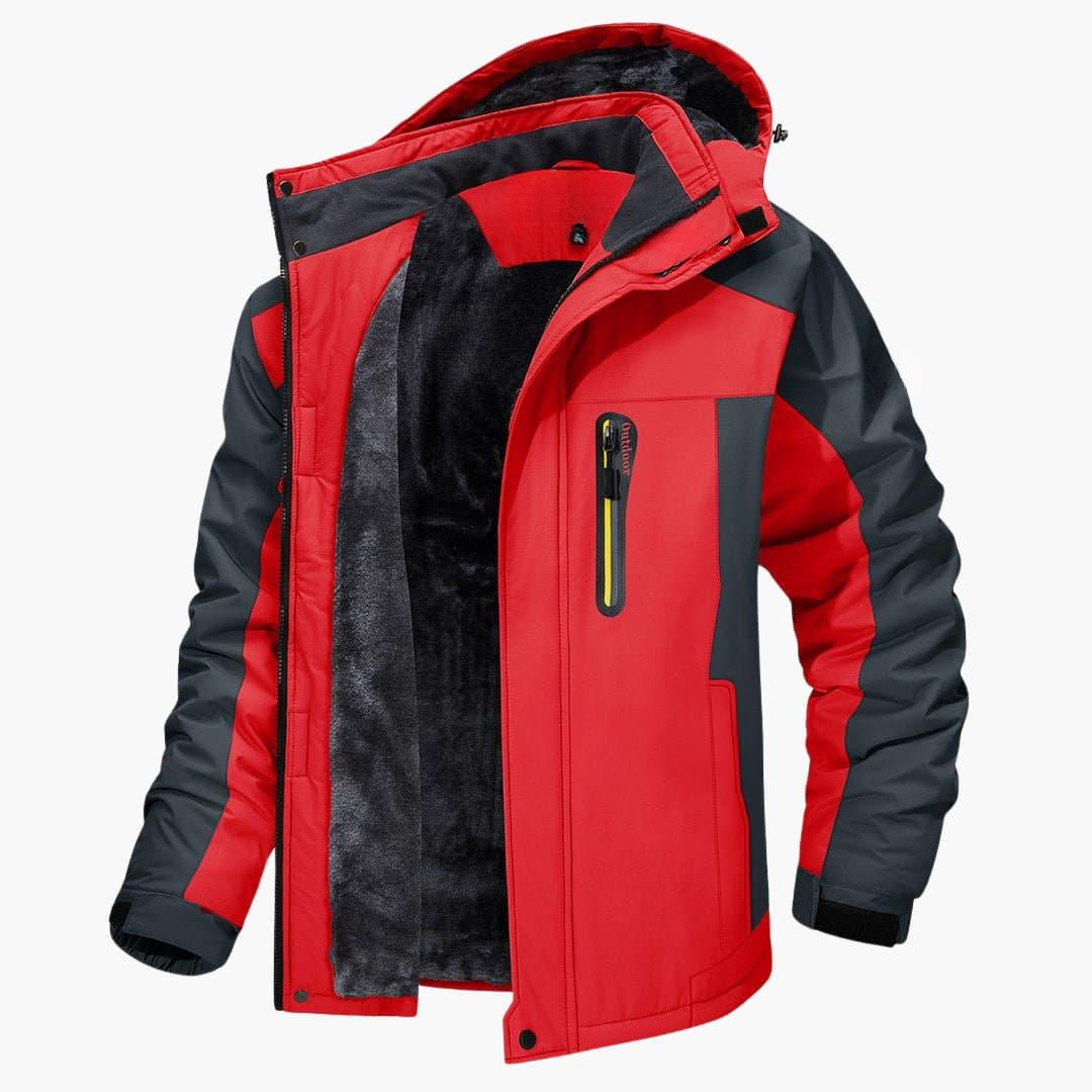 Veste d'hiver de randonnée pour homme | Polaire
