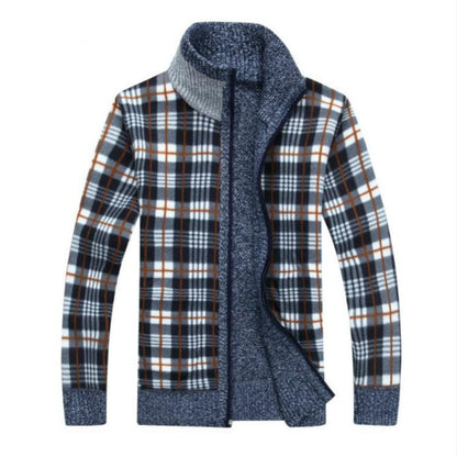 Cardigan court homme | Fermeture éclair