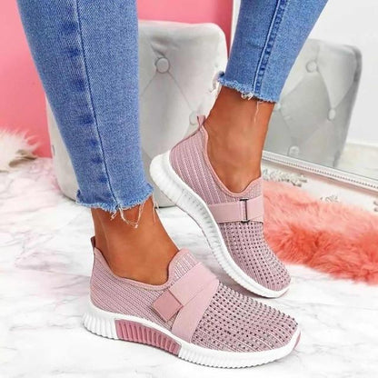 Chaussures confortables pour femme | avec fermeture velcro
