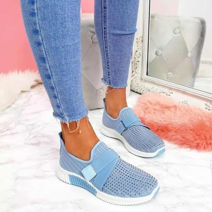 Chaussures confortables pour femme | avec fermeture velcro