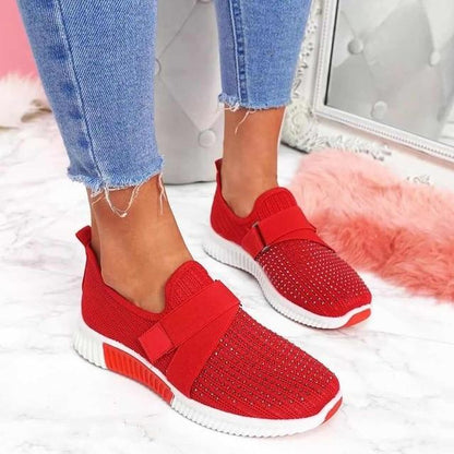 Chaussures confortables pour femme | avec fermeture velcro