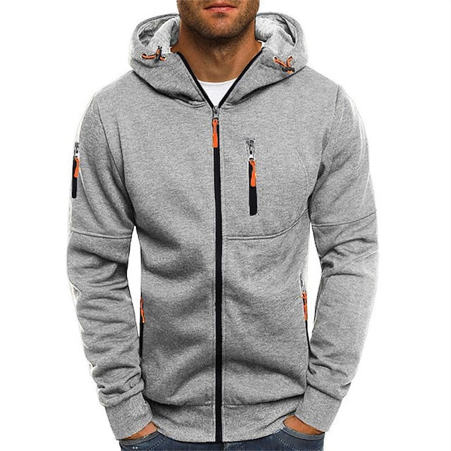 Herren Übergangs Winterjacke | Reißverschluss