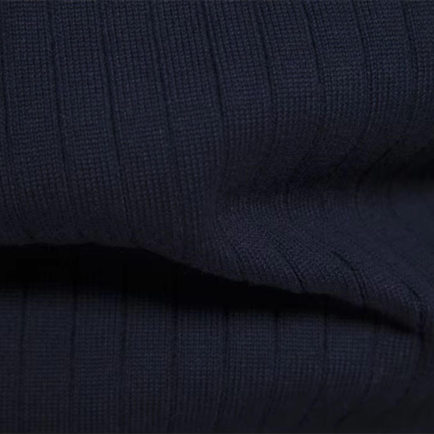 Suéter cómodo con cremallera para hombre