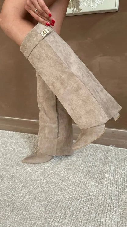 Damen Overknee Stiefel | Elegant