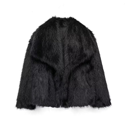 Doudoune courte femme | Fausse fourrure