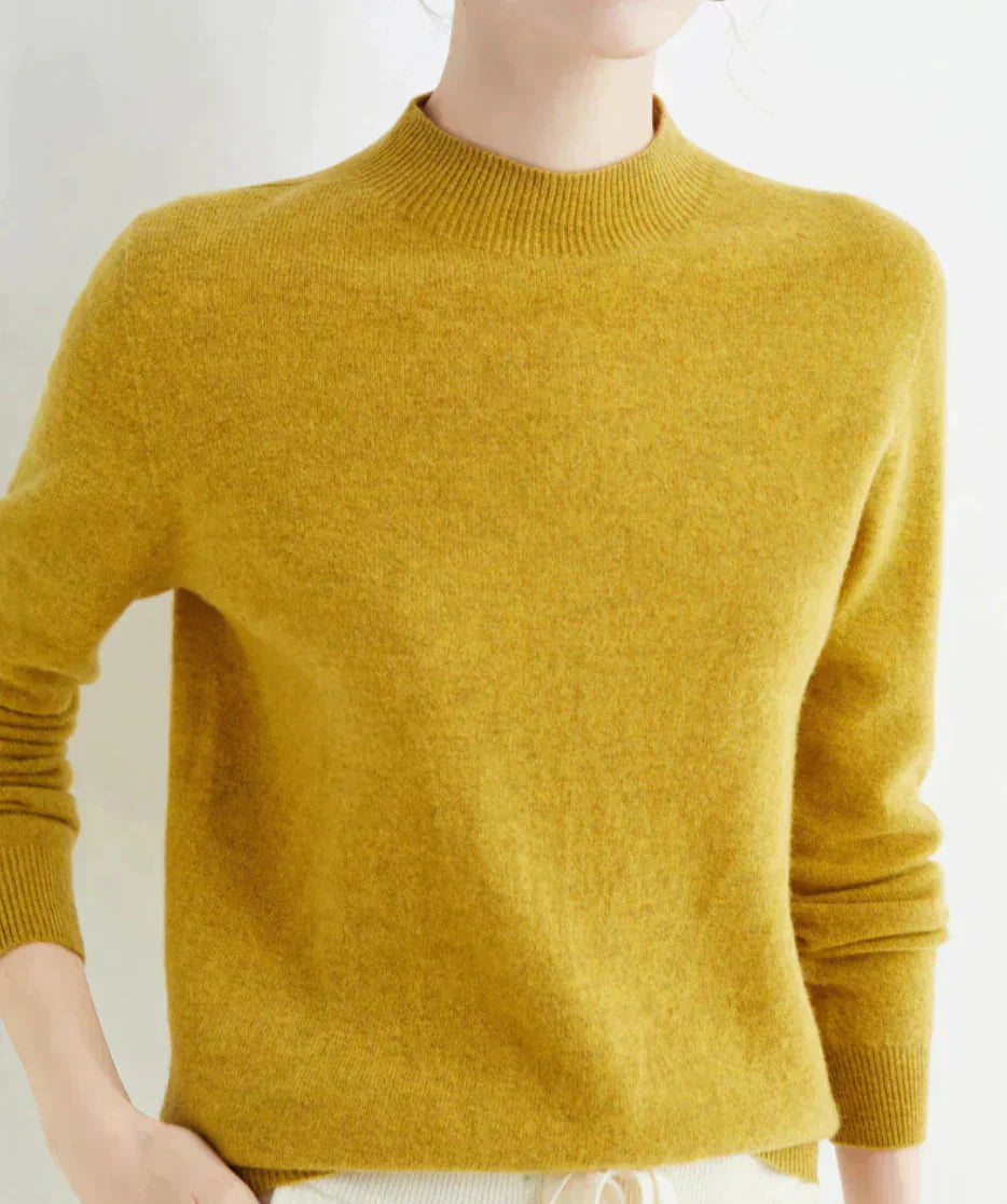 Pull doux et court pour femme