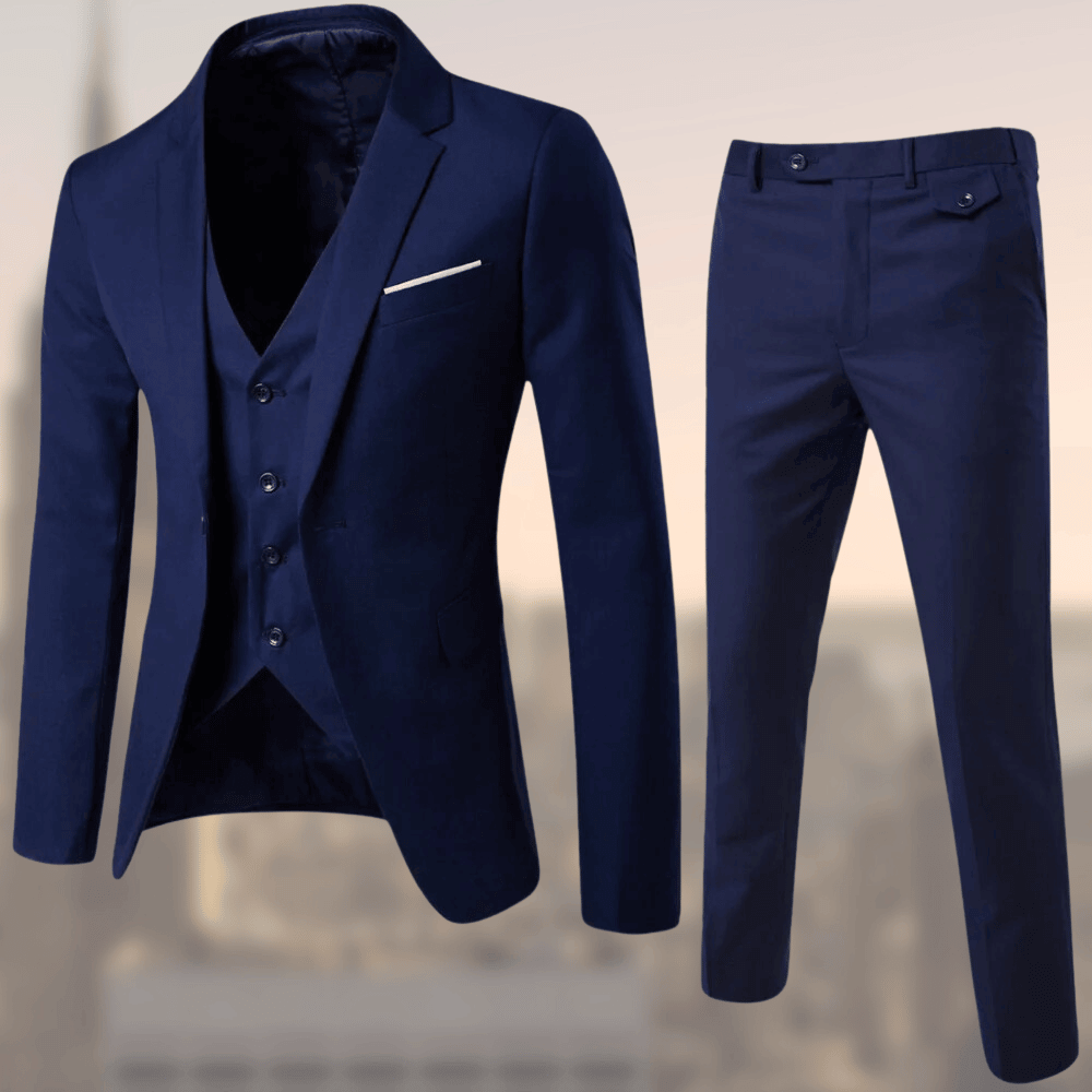 Costume trois pièces homme invité de mariage