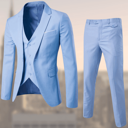 Costume trois pièces homme invité de mariage