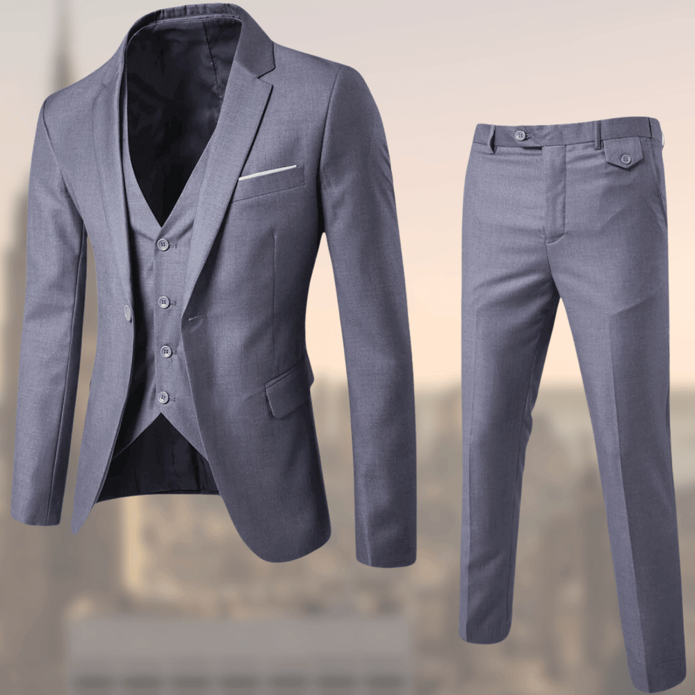 Costume trois pièces homme invité de mariage
