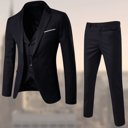 Costume trois pièces homme invité de mariage