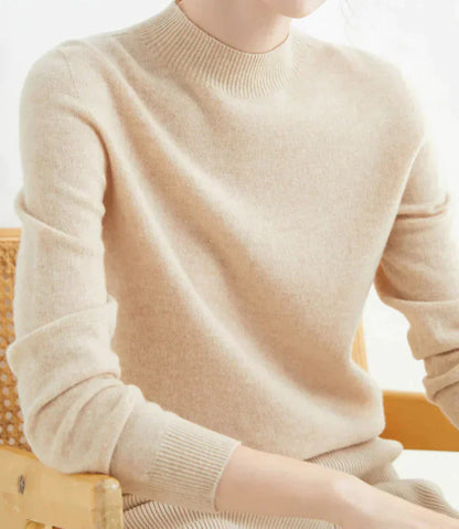 Pull doux et court pour femme