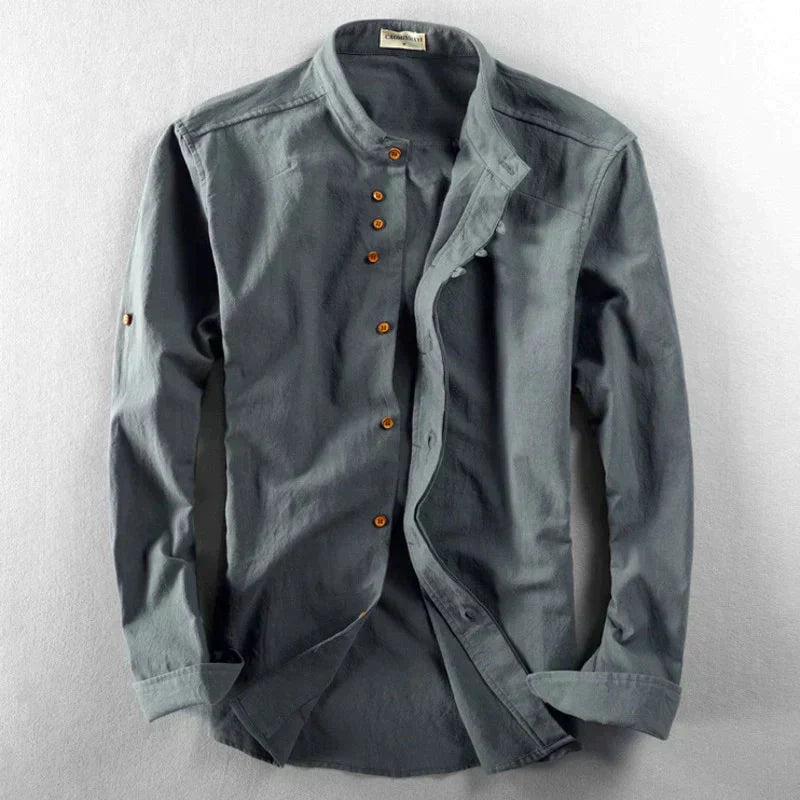 Chemise japonaise pour homme | Manches longues