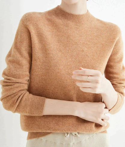 Pull doux et court pour femme