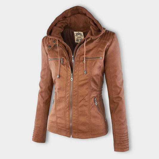 Veste d'hiver résistante aux intempéries pour femme | Courte