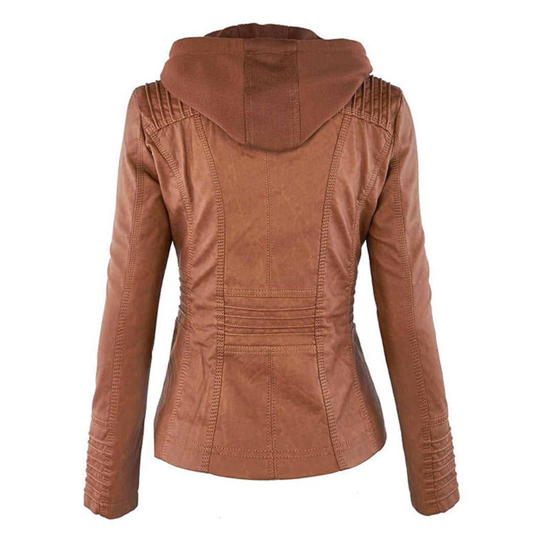 Veste d'hiver résistante aux intempéries pour femme | Courte