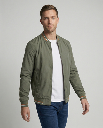 Veste de mi-saison coupe slim homme | manches longues
