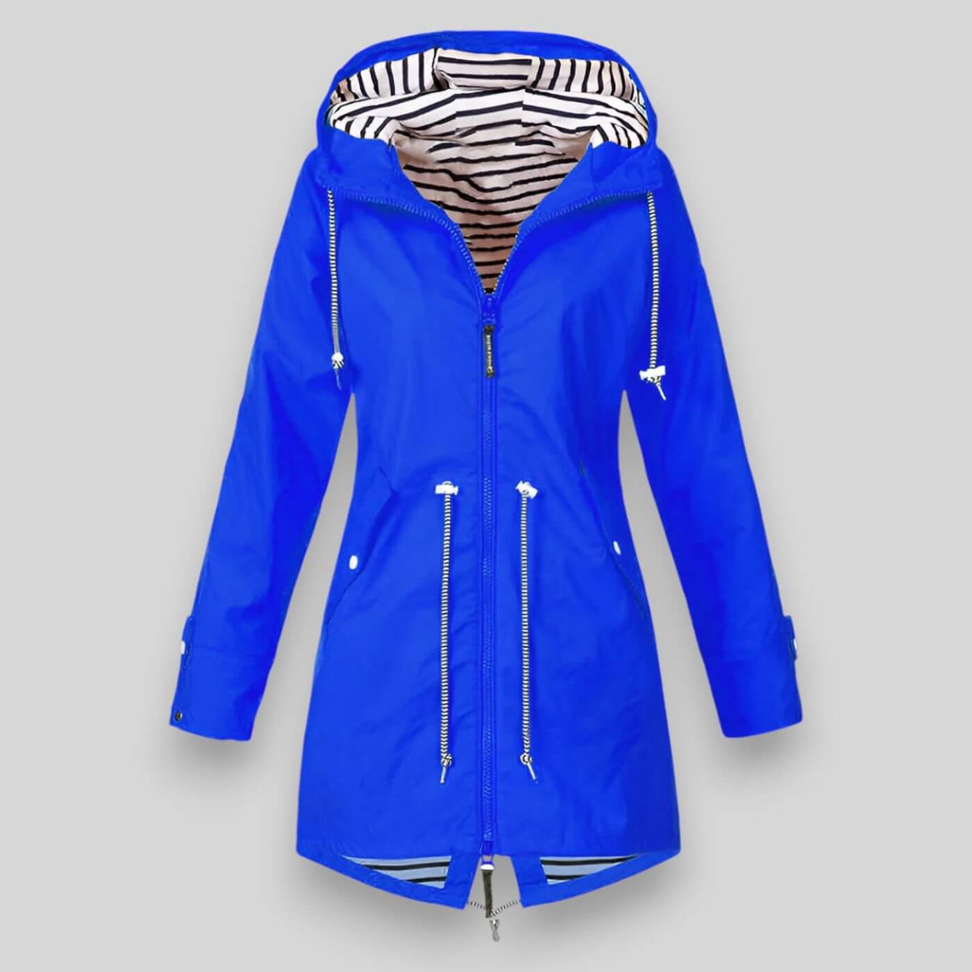 Veste d'hiver imperméable longue et élégante pour femme