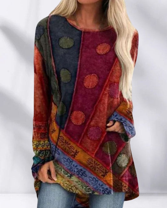 Top rétro long femme | Aéré