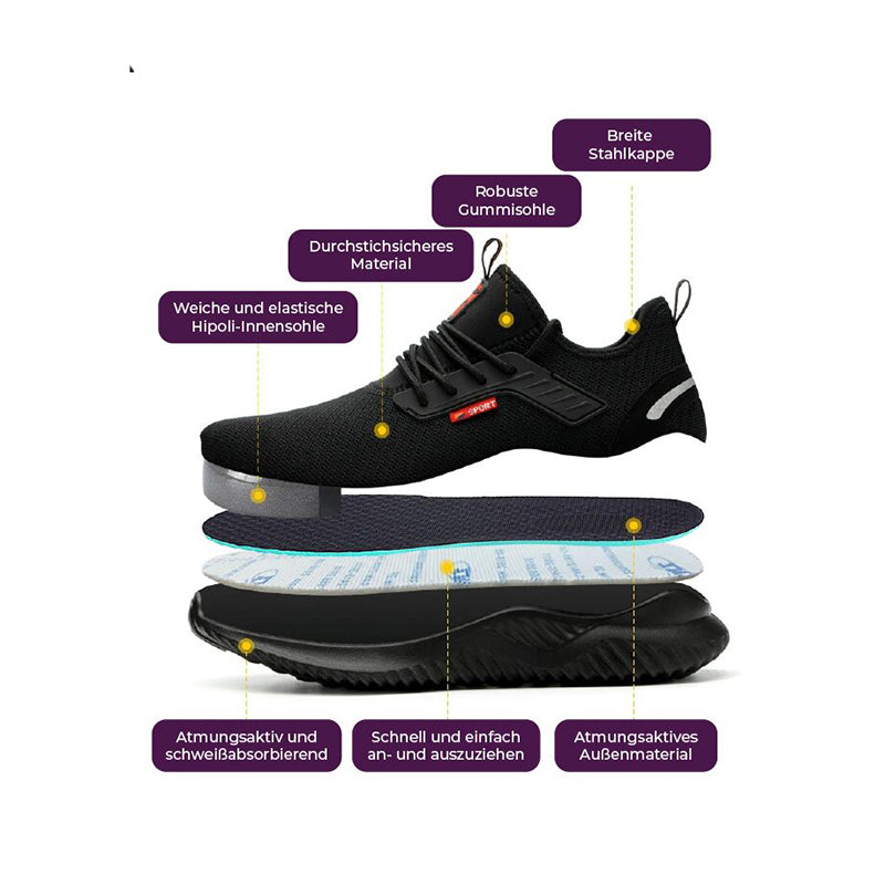 Sneakers de sécurité homme | Déperlantes