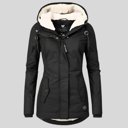 Veste d'hiver longue pour femme | Imperméable