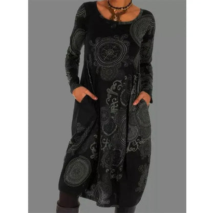 Robe d'hiver élégante femme | Midi