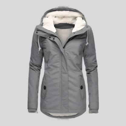 Veste d'hiver longue pour femme | Imperméable