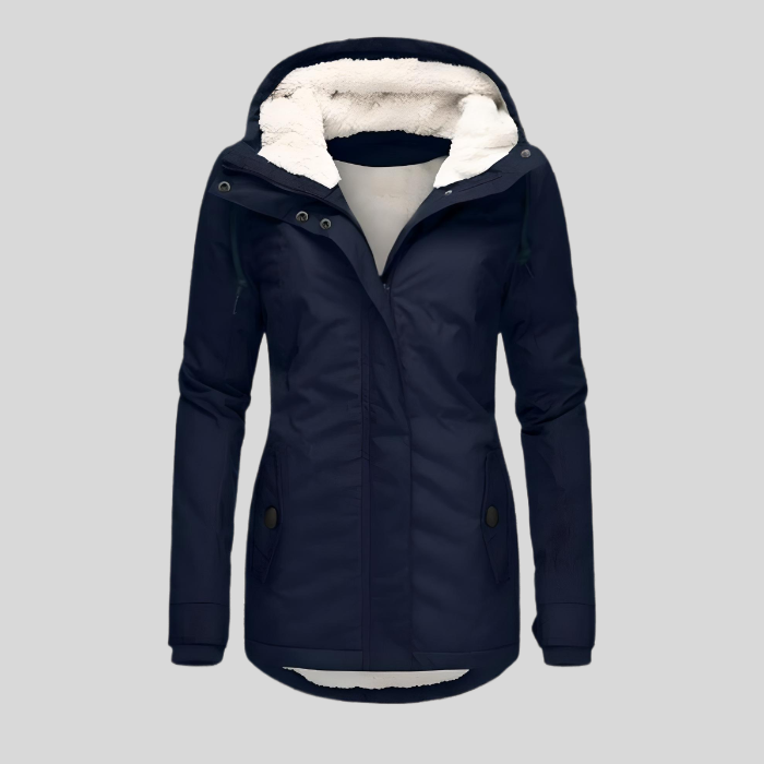 Veste d'hiver longue pour femme | Imperméable