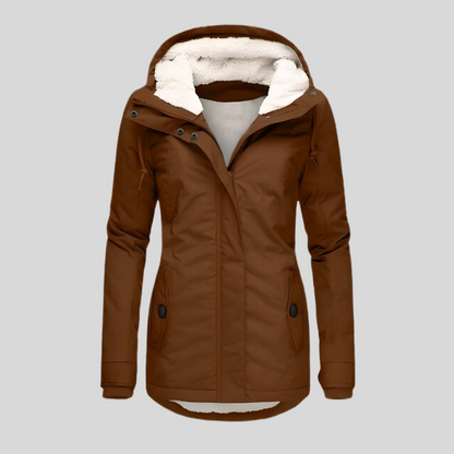 Veste d'hiver longue pour femme | Imperméable