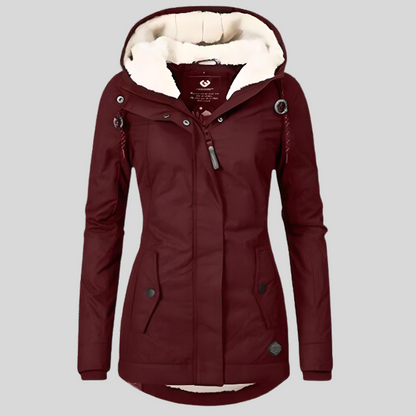 Veste d'hiver longue pour femme | Imperméable