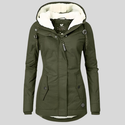 Veste d'hiver longue pour femme | Imperméable