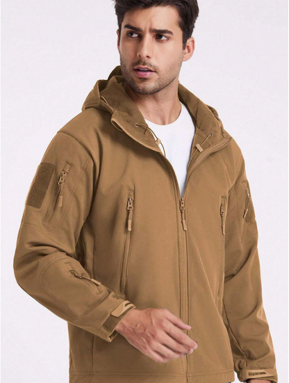 Giacca e pantaloni in softshell da uomo per l'inverno | Impermeabili