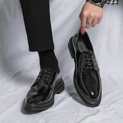 Scarpe Derby Uomo per Matrimonio | Nere