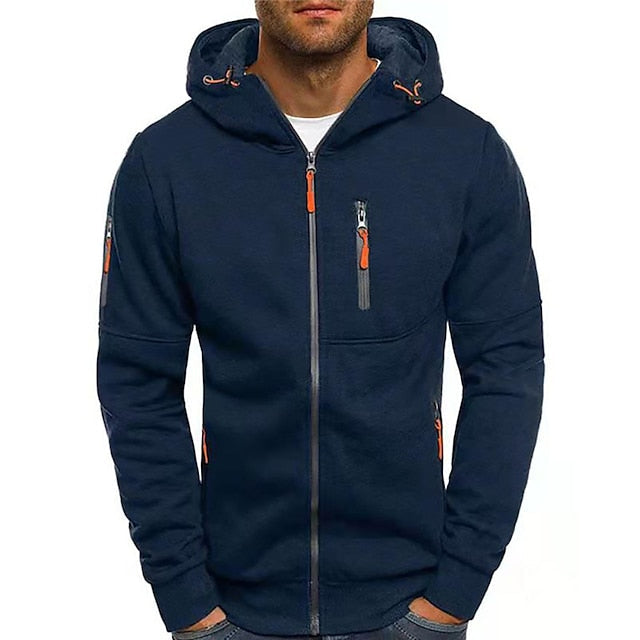 Herren Übergangs Winterjacke | Reißverschluss
