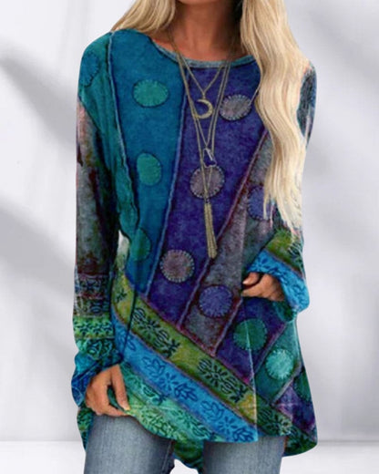 Top rétro long femme | Aéré