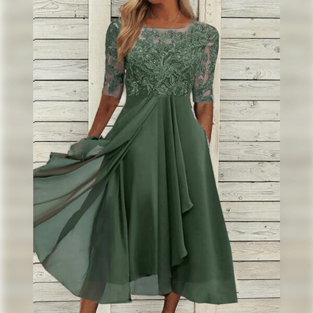 Damen Hochzeitsgast Kleid | Midi
