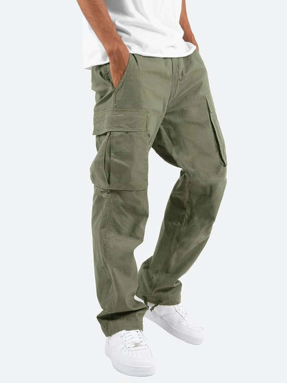 Pantalon cargo stretch homme | Long