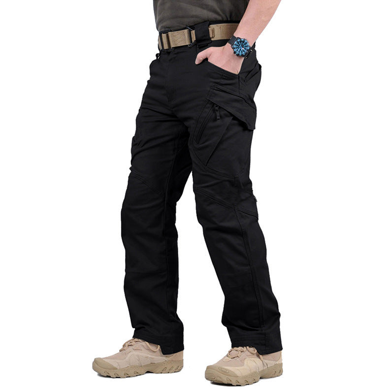 Pantalon cargo tactique militaire pour hommes | Avec poches