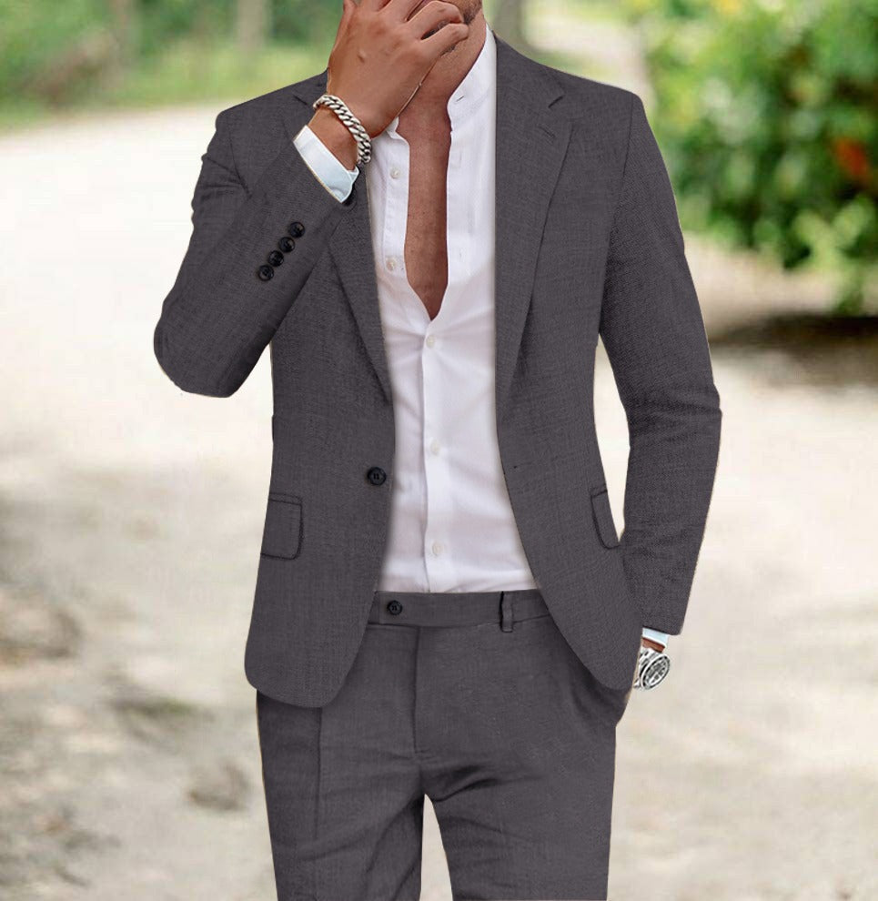 Costume deux pièces coupe slim homme | Veste et pantalon