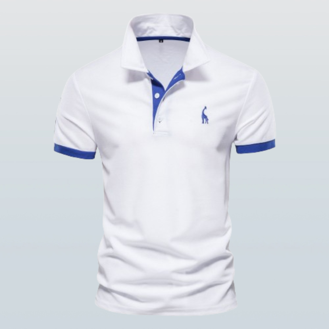 Polo homme coupe slim décontracté | manches courtes