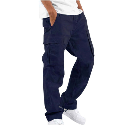 Pantalon cargo stretch homme | Long