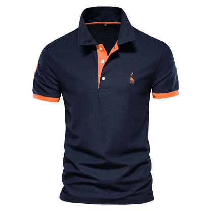 Polo homme coupe slim décontracté | manches courtes