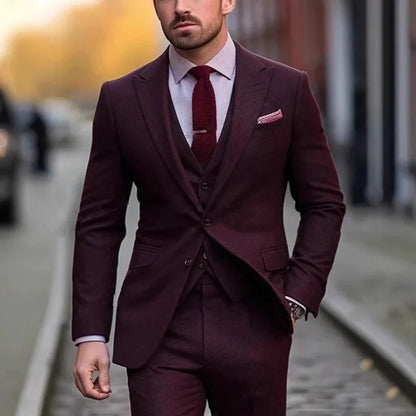 Costume complet pour invités de mariage hommes